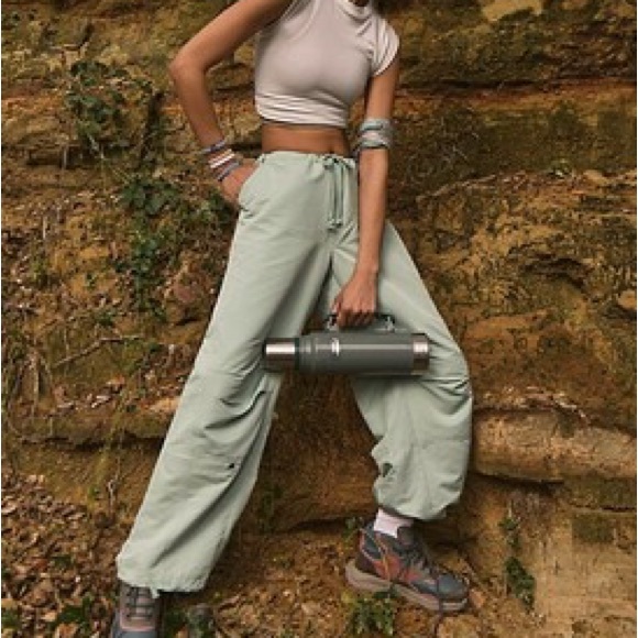 NWOT Free People Shape Up Pants - Picture 2 of 2